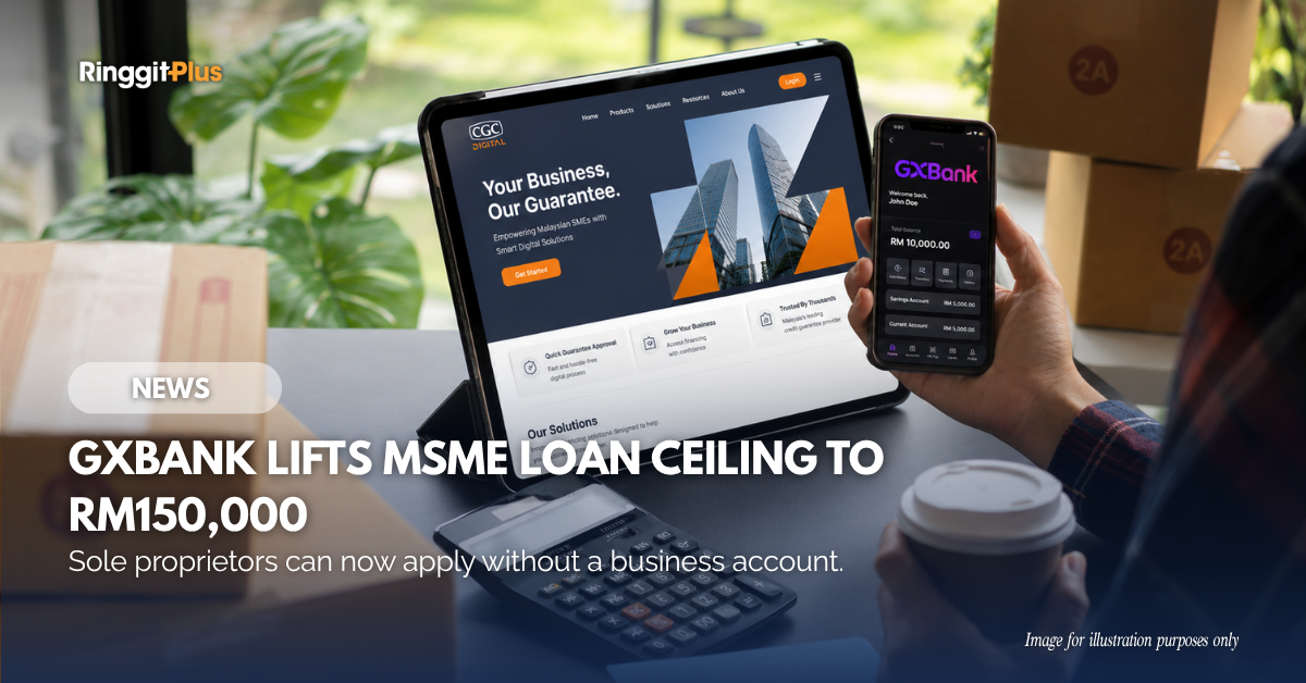 GXBank Lifts MSME Loan Ceiling To RM150,000 With CGC Digital