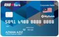 RHB Corporate MyDebit Card