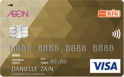 AEON BiG Visa Gold Credit Card