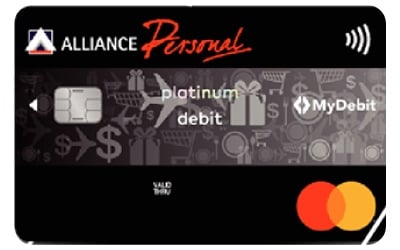 Alliance Hybrid AP Platinum Debit Card