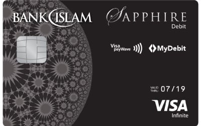 Bank Islam Visa Debit Card-i Sapphire
