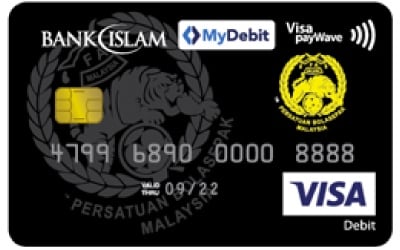 Bank Islam Visa Team Harimau Debit Card-i
