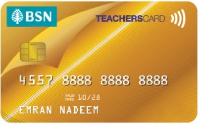 BSN-Teachers Gold Credit Card
