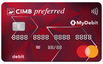 CIMB Preferred Debit Mastercard-i