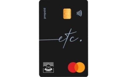 etc. Black Mastercard Prepaid Card