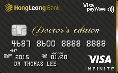 Hong Leong Visa Infinite Doctor’s Edition