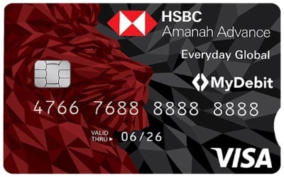 HSBC Amanah Advance Everyday Global VISA Debit Card-i