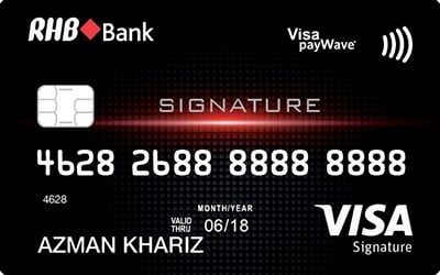 Kad Kredit RHB Visa Signature