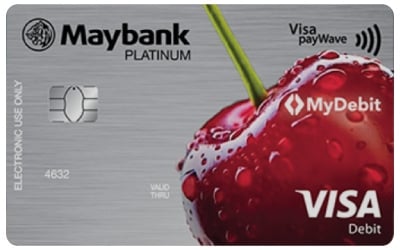 Maybank Visa Platinum Debit payWave