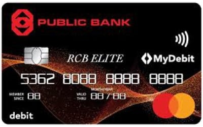 Public Bank RCB Elite Debit Card
