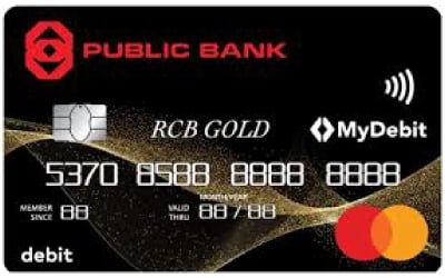 Public Bank RCB Gold Debit Card