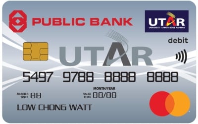Public Bank UTAR MasterCard Debit Card