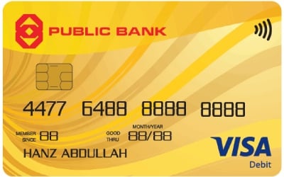 Public Bank Visa Debit Card