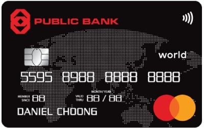 Public Bank World MasterCard Credit Card