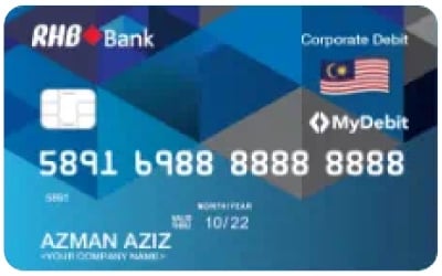 RHB Corporate MyDebit Card