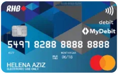 RHB Mastercard Debit Card