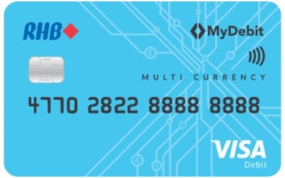 RHB Multi Currency Visa Debit Card-i