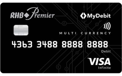 RHB Premier Multi Currency Visa Debit Card-i