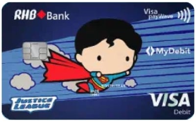 RHB Visa Debit Chibi Superman