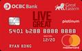 OCBC Great Eastern Platinum MasterCard