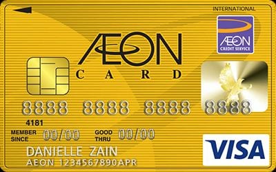 New AEON Visa Gold