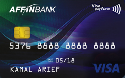 Affinbank Visa Classic 1x Affin Rewards Points