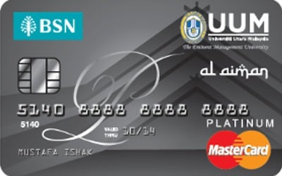 UUM-BSN Platinum MasterCard Credit Card-i