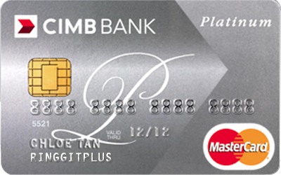 CIMB Platinum MasterCard