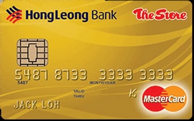 The Store Pacific Hong Leong Gold MasterCard