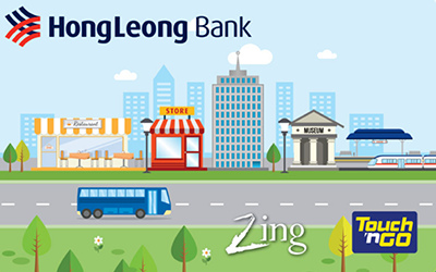 Hong Leong Touch 'n Go Zing Debit Card