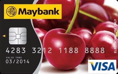 Maybankard Visa Debit Card