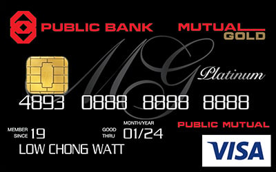 Mutual Gold Public Bank Visa Platinum