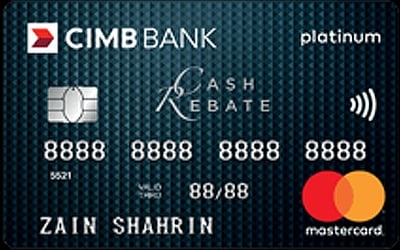 CIMB Cash Rebate Platinum MasterCard - Up to 5% cashback!