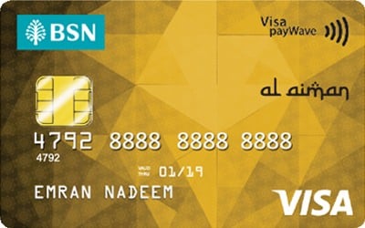 BSN Gold Visa Credit Card-i