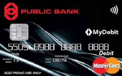 Public Bank MasterCard Lifestyle Debit Card