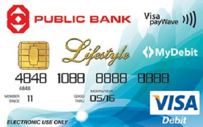 Public Bank Visa Lifestyle Debit Card