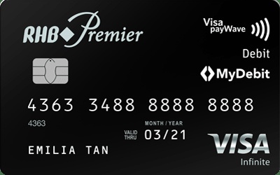 RHB Premier Visa Infinite Debit Card