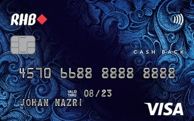 RHB Cash Back Visa Credit Card