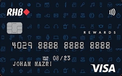 RHB Limited Edition White Visa Rewards Credit Card