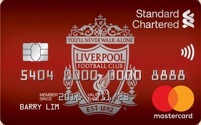 Standard Chartered Liverpool FC Cashback