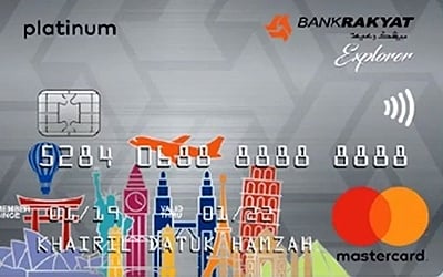 Bank Rakyat Platinum Explorer Credit Card I Low Overseas Transactions