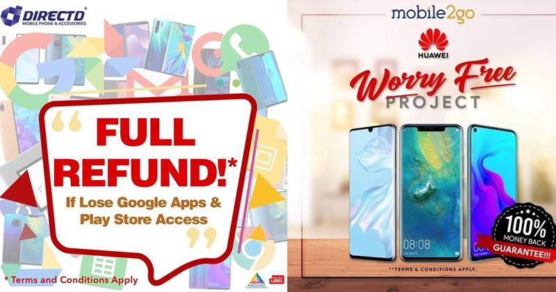Two Malaysian Retailers Offer Refunds For Huawei Products If They Lose Access To Google Apps