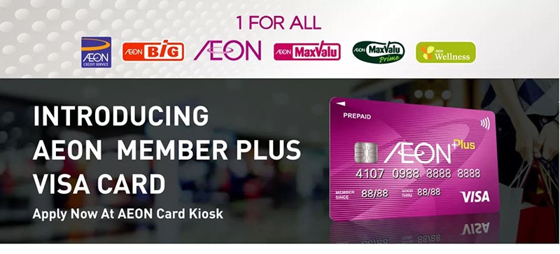 AEON Group Launches Member Plus Visa Card And AEON Wallet