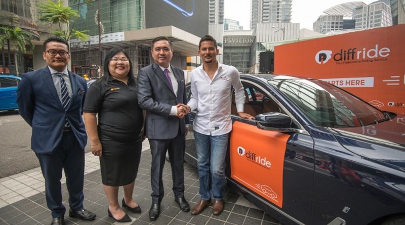 diffride, The New E-Hailing App In Malaysia