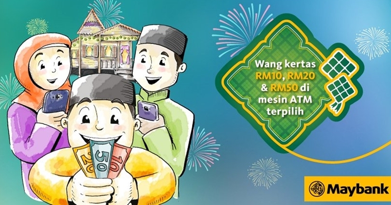 Maybank Provides New Bank Notes For Withdrawal Via ATM