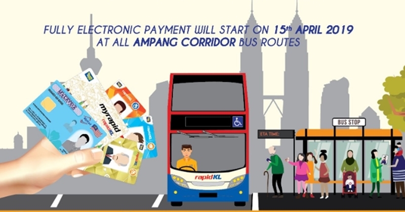 RapidKL Buses In Klang Valley To Go Fully Cashless From 15 April