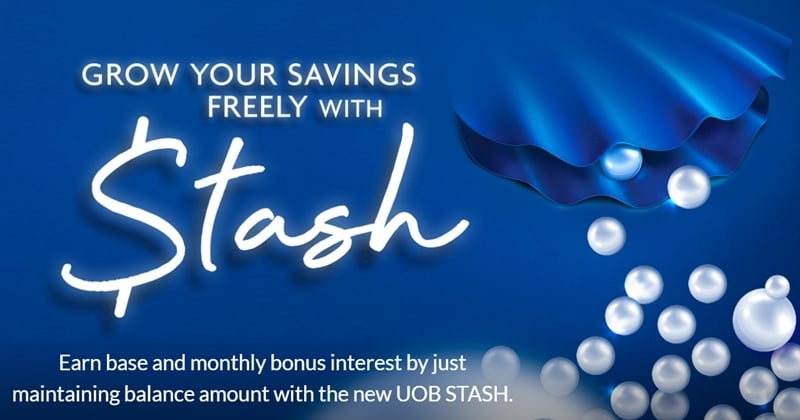 UOB Stash Savings Account Offers Interest Rates Up To 4.0% P.A.