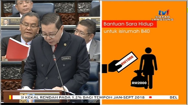 Budget 2019: BR1M Renamed As Bantuan Sara Hidup; Offers Cash Assistance For B40 Households