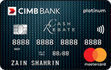 CIMB Cash Rebate Platinum MasterCard