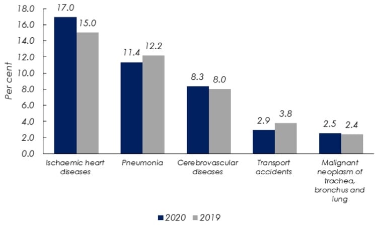 Principal Causes of Death in Malaysia